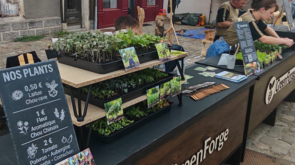 Vue d'ensemble du stand GreenForge